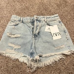 Zara jean shorts